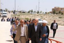 گزارش تصویری بازدید دکتر حبیبا و افتتاح پروژه های دانشگاه 